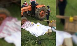 Kastamonu'da devrilen traktörün altında kalan sürücü ile eşi öldü