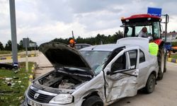 Kastamonu'da otomobille cip çarpıştı: 4 yaralı