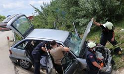 Kastamonu'da tır ile otomobil çarpıştı: 3 yaralı