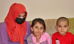 Samsun'da iki çocukları da hasta olan aile tedavi için yardım bekliyor