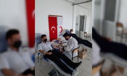 Samsun'da jandarma personelinden kan bağışı