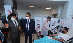 Sinop'ta Türk Kızılay kan bağışı kampanyası başlattı