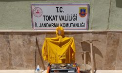 Tokat'ta izinsiz kazı yapan 6 zanlı suçüstü yakalandı