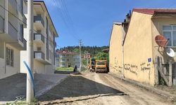 Ulus'ta alt ve üstyapı çalışmaları sürüyor