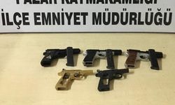 Rize'de Yolcu Otobüsünde Ruhsatsız Tabanca Bulundu