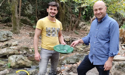 Derede 6 yılda 500 gram altın topladı