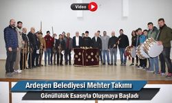 Ardeşen Belediyesi Mehter Takımı Gönüllülük Esasıyla Oluşmaya Başladı.