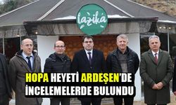 Hopa'dan Ardeşen'e önemli ziyaret