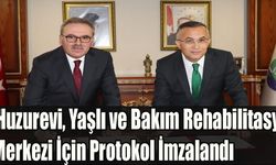 Rize’de huzurevi yapımı için protokol imzalandı
