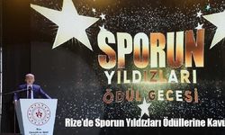 Rize’de Sporun Yıldızları Ödüllerine Kavuştu