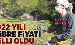 Yaş Çayda Gübre Fiyatı Açıklandı