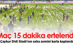Çaykur Rizespor-Trabzonspor maçı gecikmeli başlayacak