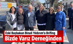 Bizde Varız Derneğinden Eski Başbakan Binali Yıldırım Ziyareti