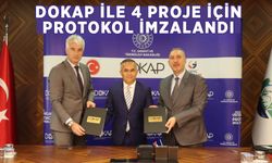 DOKAP ile 4 Proje için Protokol İmzalandı.