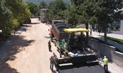 Bursa Yıldırım'da yollar asfaltlanıyor