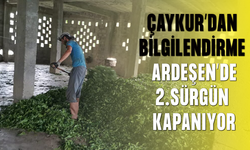 Çaykur Ardeşen'de İkinci Sürgün İle İlgili Bilgilendirmede Bulundu