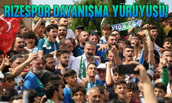 Çaykur Rizespor'da birlik ve dayanışma yürüyüşü gerçekleştirildi