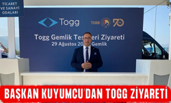 Türkiye Odalar ve Borsalar Birliği'nden TOGG Fabrikasına Toplu Ziyaret