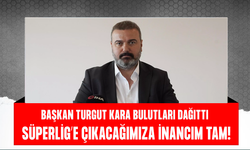 Çaykur Rizespor Başkanı Turgut: "Süper Lig'e ulaşacağımıza inancımız tamdır"
