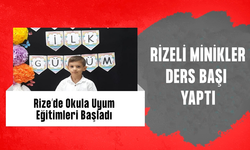 Rize'deki Okullarda Uyum Eğitimi Başladı