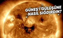 NASA, Güneşin "güldüğü" anın fotoğrafını paylaştı