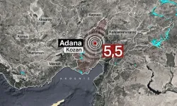 Adana'da 5.5 büyüklüğünde deprem