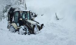 Rize’de 31 köy yolu kar nedeniyle ulaşıma kapandı