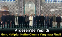 Genç Hatipler Hutbe Okuma Yarışması Finali Ardeşende Yapıldı