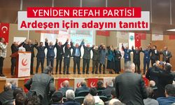 Yeniden Refah Partisi Ardeşen Aday Tanıtımı Yapıldı