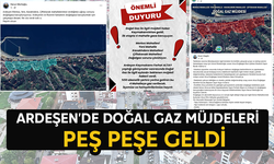 Ardeşen'de Doğal Gaz Müjdeleri Peşpeşe geldi.