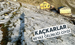 Yılın İlk Kar'ı Kaçkarla'a Yağdı