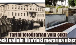 Tarihi fotoğraftan yola çıktı, eski valinin Rize’deki mezarına ulaştı