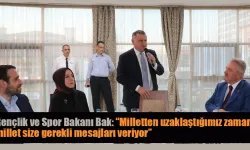 Gençlik ve Spor Bakanı Bak “Rize Yeniden Rekorlar Kıracaktır”