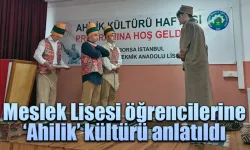 Rize'de Meslek Lisesi öğrencilerine ‘Ahilik’ kültürü anlatıldı