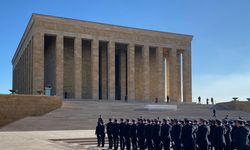 Emniyet teşkilatı üyeleri, Anıtkabir'i ziyaret etti