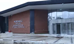 Kocaeli Gölcük’ün yeni terminaline son dokunuşlar