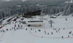 Batı Karadeniz’in en uzun pistinde kayak keyfi