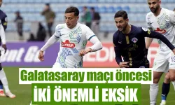 Çaykur Rizespor'da Galatasaray maçı öncesi cezalı duruma düştüler