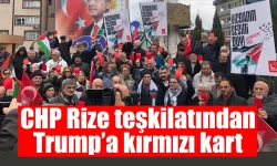 Trump’un Gazze açıklamasına Rize'den 'Kırmızı Kart'