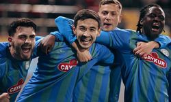 Çaykur Rizespor Beşiktaş karşılaşmasından kareler