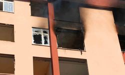 Rize’de boş binada yangın çıktı
