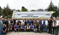 Trabzon Büyükşehir Belediyesi 15 yeni aracı filosuna kattı