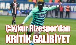 Trendyol Süper Lig: Çaykur Rizespor: 2 - Gaziantep FK: 0 (Maç sonucu)