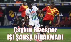 Trendyol Süper Lig’in 36. haftasında Çaykur Rizespor sahsında Göztepe’yi 6-3 mağlup etti.