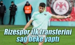 Çaykur Rizespor'da ilk transferini sağ beke