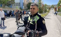 Sınava geç kalan adayların imdadına motorize polisler yetişti