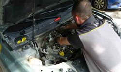 Trabzon’da sel hasarları servislere araç girişini artırdı