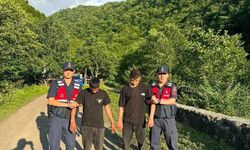 Artvin’de kaçak göçmenler ormanlık alanda yakalandı