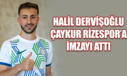Çaykur Rizespor Hali Dervişoğlu ile bir yıllık kiralık sözleşme imzaladı.