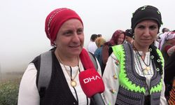 Trabzon'da süslü hayvanlar ve yöresel kıyafetlerle geleneksel yayla göçü / Ek fotoğraflar